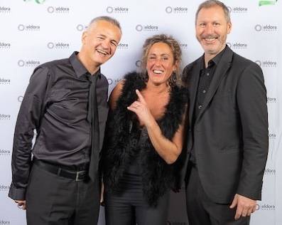 fred Vauthier, Marina, david Bonnin - Restaurant Gina - Ecublens